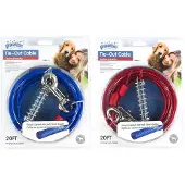 Pawise Tie Out Spiralkabel Heavy Duty 7 meter