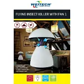 Weitech Ventilator-Lampe Gegen Fluginsekten