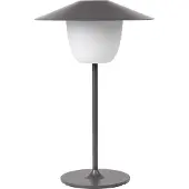 Blomus Ani Portable Tischleuchte Leuchte Grau - , dimmbar, Grau, für Wohnzimmer, Aluminium