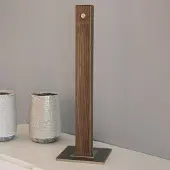 HerzBlut Tischleuchte LED Leonora 51 cm - Walnuss geölt
