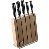 Amefa Sabatier Trompette, Messer-Block/Besteck-Set, Edelstahl, Holz, Schwarz, Sabatier Trompette, Box