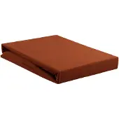 Beddinghouse Hoeslaken Steenrood (Jersey)-160 x 200/220 cm