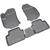 Element Gummimatten Passgenaue Fußmatten OPEL Zafira B 07/2005-2014 4tlg