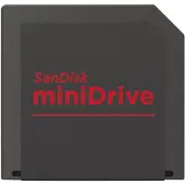 SanDisk Ultra miniDrive, SDXC, 30 MB/s, Schwarz, 23 mm, 4 mm