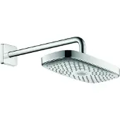 Hansgrohe Kopfbrause Raindance Select E 300 2jet 300mmx160mm mit Brausearm 390mm Chrom