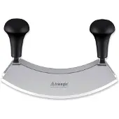 Triangle Cradle Knife - Double - 23 cm - Schwarz