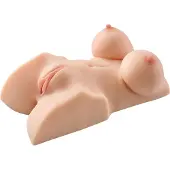 PDX Perfect DD's - Torso mit zwei Lustöffnungen - (natur)