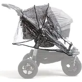 TFK Regenschutz für Duo Kinderwagen (1 Stück)