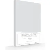 Romanette Kopfkissenbezüge Light Grey (Baumwolle) (2er Set)