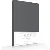 Romanette Kopfkissenbezüge Anthracite (Baumwolle) (2er Set)