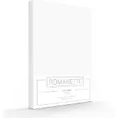 Romanette Kopfkissenbezüge White (Baumwolle) (2er Set)