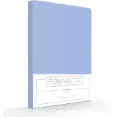 Romanette Kopfkissenbezüge Light Blue (Baumwolle) (2er Set)