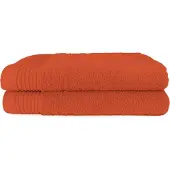 The One Towelling Badetuch 'Deluxe' T1-DELUXE70 terra spice 70 x 140 cm