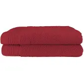 The One Towelling Badetuch 'Deluxe' T1-DELUXE70 burgundy 70 x 140 cm