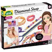 Lena Diamond Shop, Children''s jewellery making set, 8 Jahr(e), Mehrfarbig, 6 Stück(e)