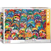 Eurographics Puzzle Mexikanische Teller 1000 Teile