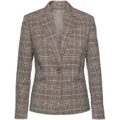 LASCANA Kurzblazer "in klassischer Form mit Reverskragen und Knopfverschluss" taillierter Damenblazer, Business-Look, Basic-Blazer, festlich-elegant