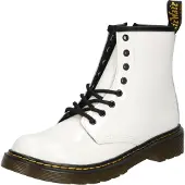 Dr. Martens Delaney Patent Kinderschuhe Mädchen Stiefel Weiß Freizeit