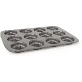 Birkmann Backblech für Donuts - - EINFACH BACKEN - Kohlenstoffstahl - Antihaftbeschichtung - 12 Formen - Ø7cm, 37 x 26 x 2 cm