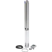 DAB S4 2/10 M KIT Brunnenpumpe - 3.000 L/Std. - 980W - Förderhöhe 67 m - Rostfreier Stahl - Tiefbrunnenpumpe - Tiefwasserpumpe