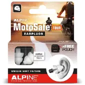 Alpine MotoSafe Tour minigrip Motorrad-Gehörschutzstöpsel