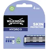 Wilkinson Hydro 3 Rasierklingen Skin Protection, 4er-Pack