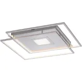 Q-SMART-HOME LED Deckenleuchte Q-Amira in Silber 45W 4900lm