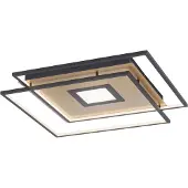 Q-SMART-HOME LED Deckenleuchte Q-Amira in Schwarz 45W 4900lm