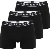 Schiesser 95-5 Shorts 3 pack Schwarz S Herren