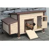 Foga Hühnerstall NoFrost Thermo beheizbar 146x74x82 cm lasiert