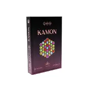 Carletto Deutschland Kamon Abstraktes Brettspiel für 2 Personen mit zufälliger Spielbrettanordnung