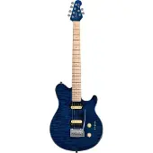 Sterling By Music Man Sterling Axis AX3 Flame Ahorn Neptunblau
