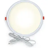 LumenXL LED-Downlight rund, 18 Watt, Ø220mm