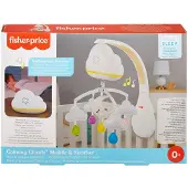 Fisher Price Babybettkarussell Mobile Regen Und Regenbogen Mit Beruhigenden Geräuschen Und Lichtern