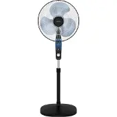 Rowenta Essential+ VU4420, Haushalts-Lamellenlüfter, Schwarz, Flur, 54 dB, 40 cm, 3300 m³/h