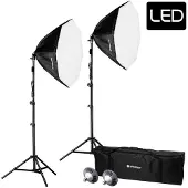 Bresser BR-2860 LED-Tageslichtset 2 x 50 W