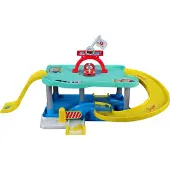 BB Junior - Parkhaus Spielset - My 1st Tune Up Garage inkl. VW New Beetle Spielzeugauto