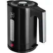 Melitta Easy Top Aqua, 1,7 l, 2400 W, Schwarz, Wasserstandsanzeige, Überhitzungsschutz, Drahtlos