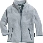 Playshoes Fleece-Jacke in Grau/Melange | Gr.: 164