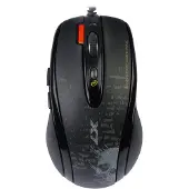 A4Tech F5, USB, Schwarz, rechts, Spielen, PC, Reifen