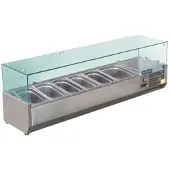 Polar Serie G Aufsatzkühlvitrine Für 5X Gn1/3 Und 1X Gn1/2
