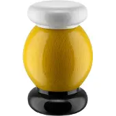 Alessi Totem Domestici ES18 1 - Design Salz-, Pfeffer- und Gewürzmühle aus Buche