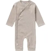 Noppies Nevis Rib Strampelanzug Taupe Melange Gr.