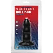 Shots DOC JOHNSON Gerippter Butt Plug - Medium
