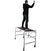 Alumaxx ALX Eco-Line Quicky klappgerüst Arbeitshöhe bis 2,90 m