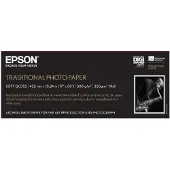 Epson Traditional Photop. 43.18cm 17'', 15m, 300g/m²