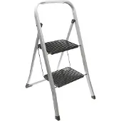 Excellent houseware Drabina 2-Stopniowa Metal 47X53X83Cm