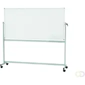 MAUL Mobiles Whiteboard MAULstandard, emailliert, 1000 x 2000 mm