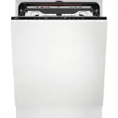 AEG FSE83708P, Voll integriert, Standardgröße (60 cm), Schwarz, Berührung, 1,6 m, 1,8 m