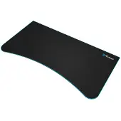 AROZZI Arena, Schwarz, Blau, Einfarbig, Mikrofaser, Anti-Rutsch-Basis, Gaming-Mauspad